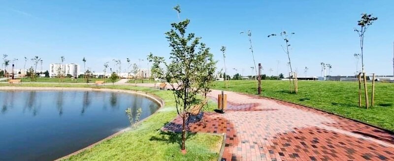 Theodor Pallady, Parcul Teilor Nicolae Teclu Titan