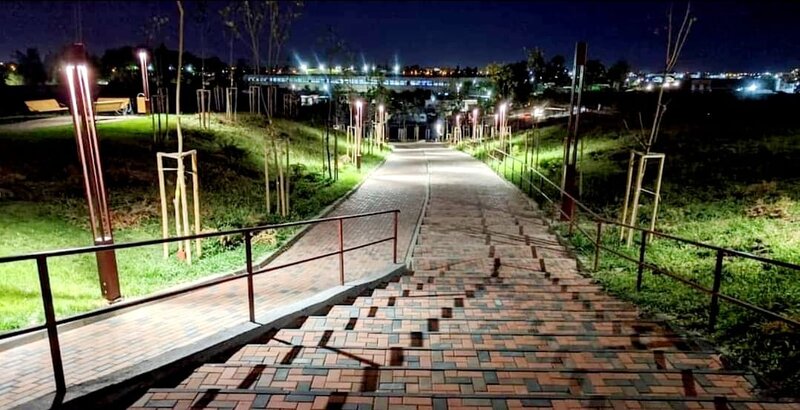 Theodor Pallady, Parcul Teilor Nicolae Teclu Titan